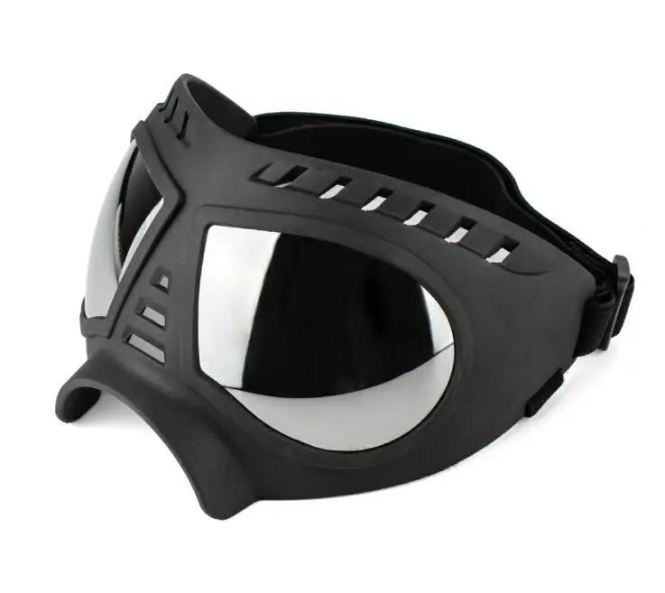 Pet goggles helmet-style eyewear with adjustable strap and reflective lenses FLIPSTYLEZLLC on Tampa Home & Garden Store