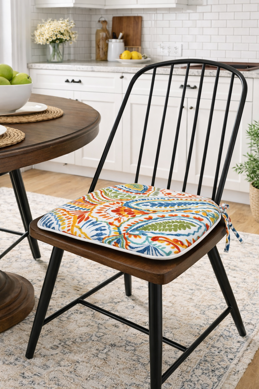 Set of Four Water Repellent Patio Cushions