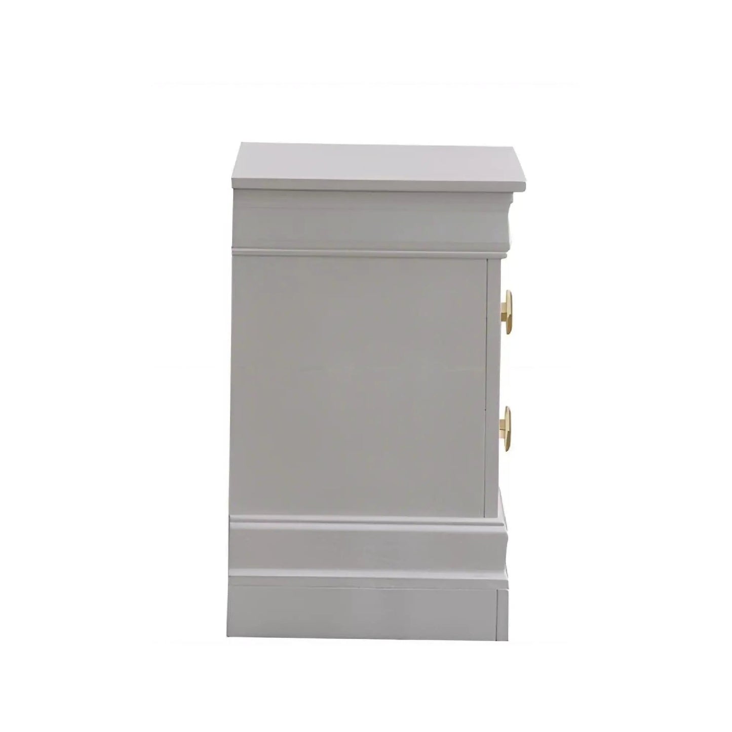Verona Nightstand with Crystal Drawer Pulls