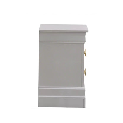 Verona Nightstand with Crystal Drawer Pulls