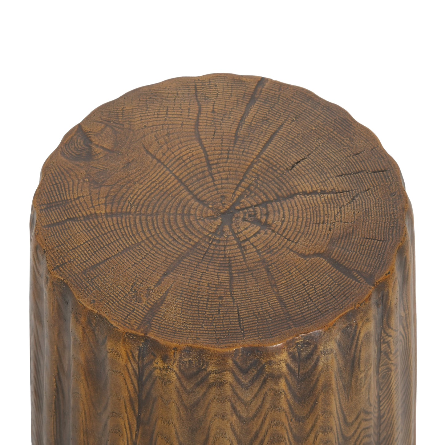 Rustic Tree Stump Outdoor and Indoor Table