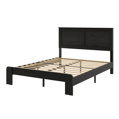 Full Size Sturdy Wooden Platform Bed Frame