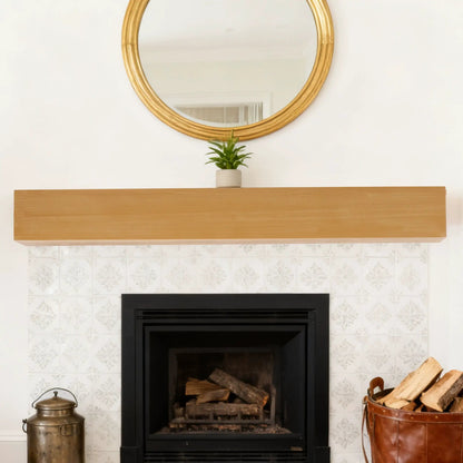 Floating Fireplace Mantel Shelf for Home Decor