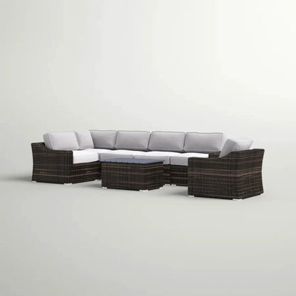 Outdoor Sofa Seating Group with Cushions