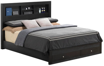 Storage Bed for Modern Spaces with Drawers
