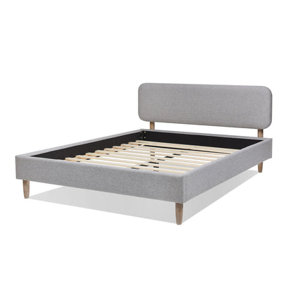 Diego Low Upholstered Platform Bed and Frame