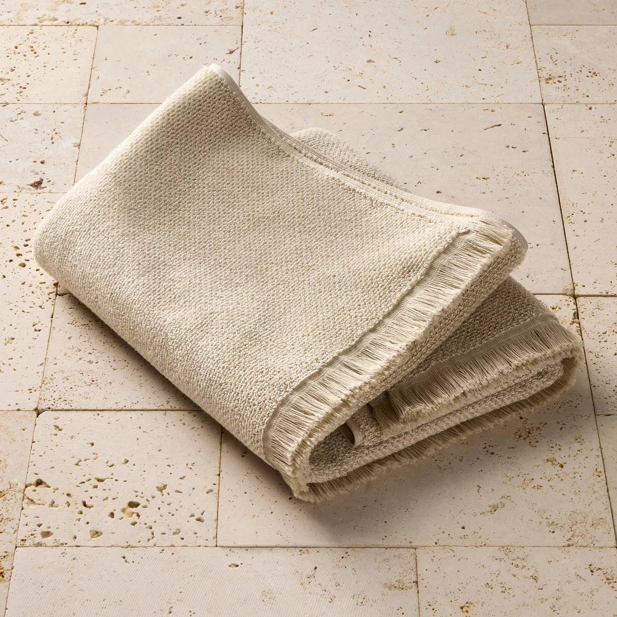 Elevate Your Daily Shower Routine with the Casaluna™ Organic Texture Bath Towel