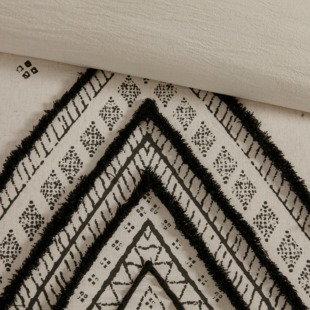 Natural Cotton and Flax Linen Comforter Set