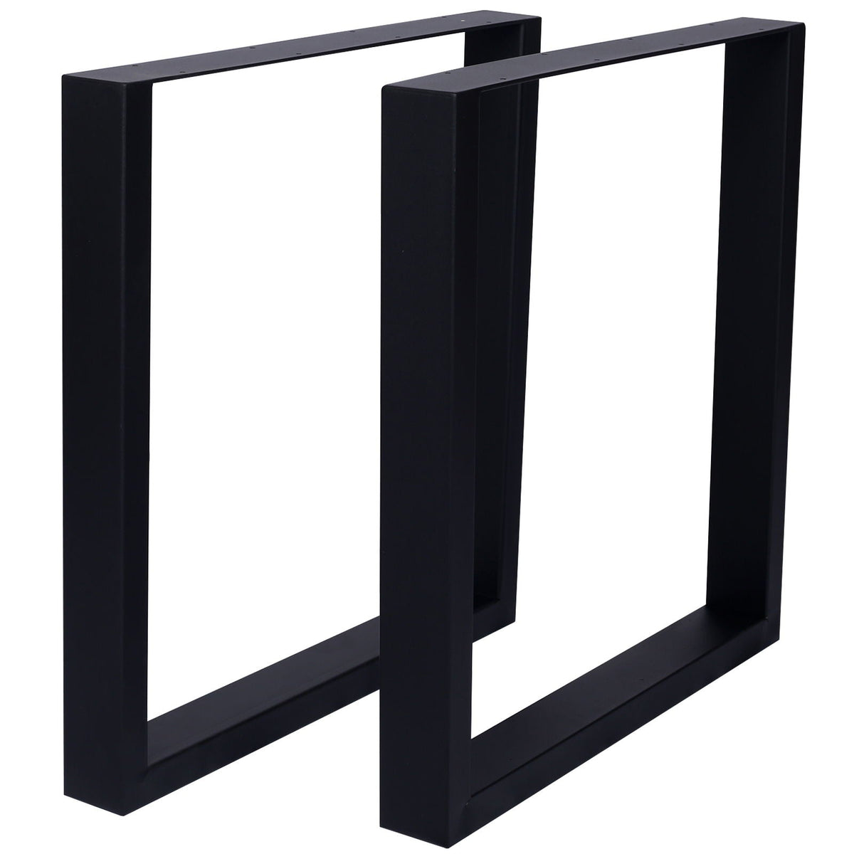 Heavy Duty Steel Table Legs with Wide Base, black, pair by HouseOfZazla on Tampa Home & Garden Store