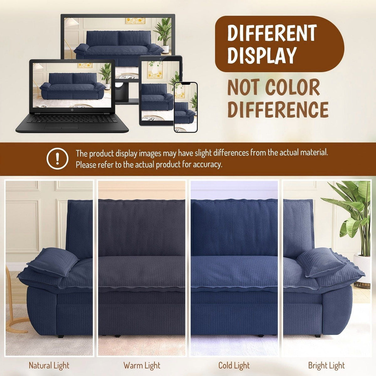 Queen Sleeper Bed and a 3 in 1 Convertible Sofa