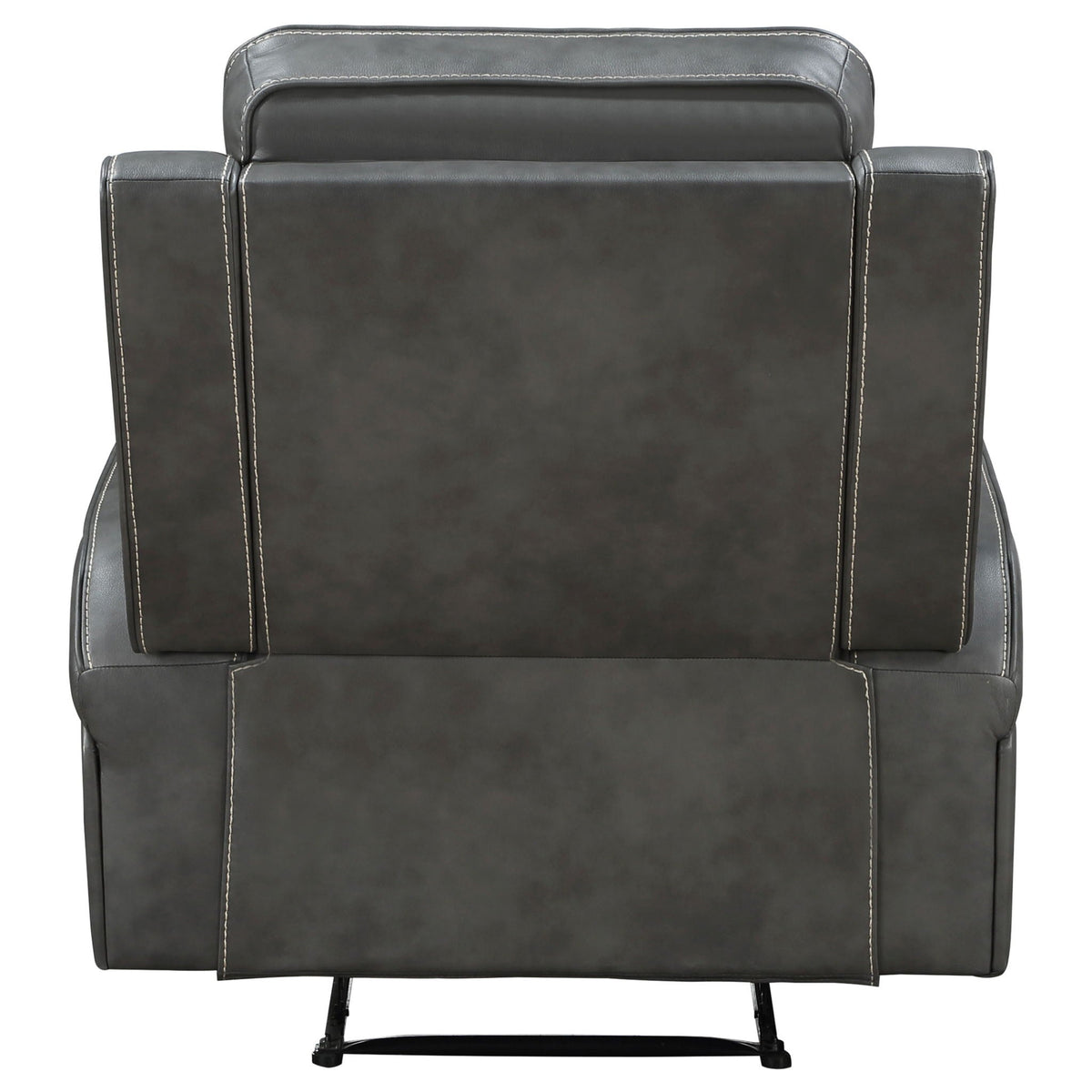 Forrest Gray Recliner Chair with Tufted Back