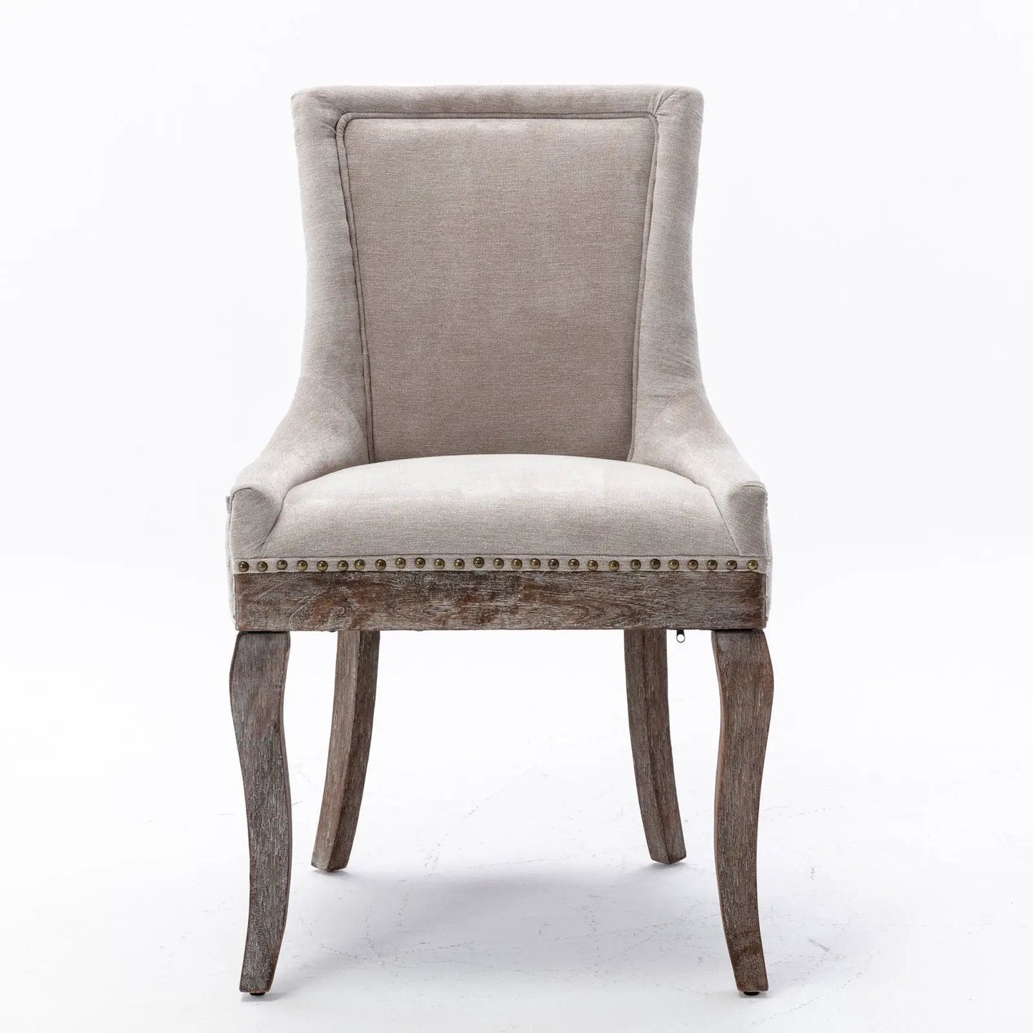 Ultra Side Dining Chair Set of 2 with Nail Heads