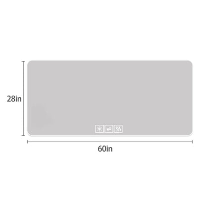 LED bathroom mirror with 3-color dimmable backlight, 60x28in, Unique Piece Furniture on Tampa Home & Garden Store