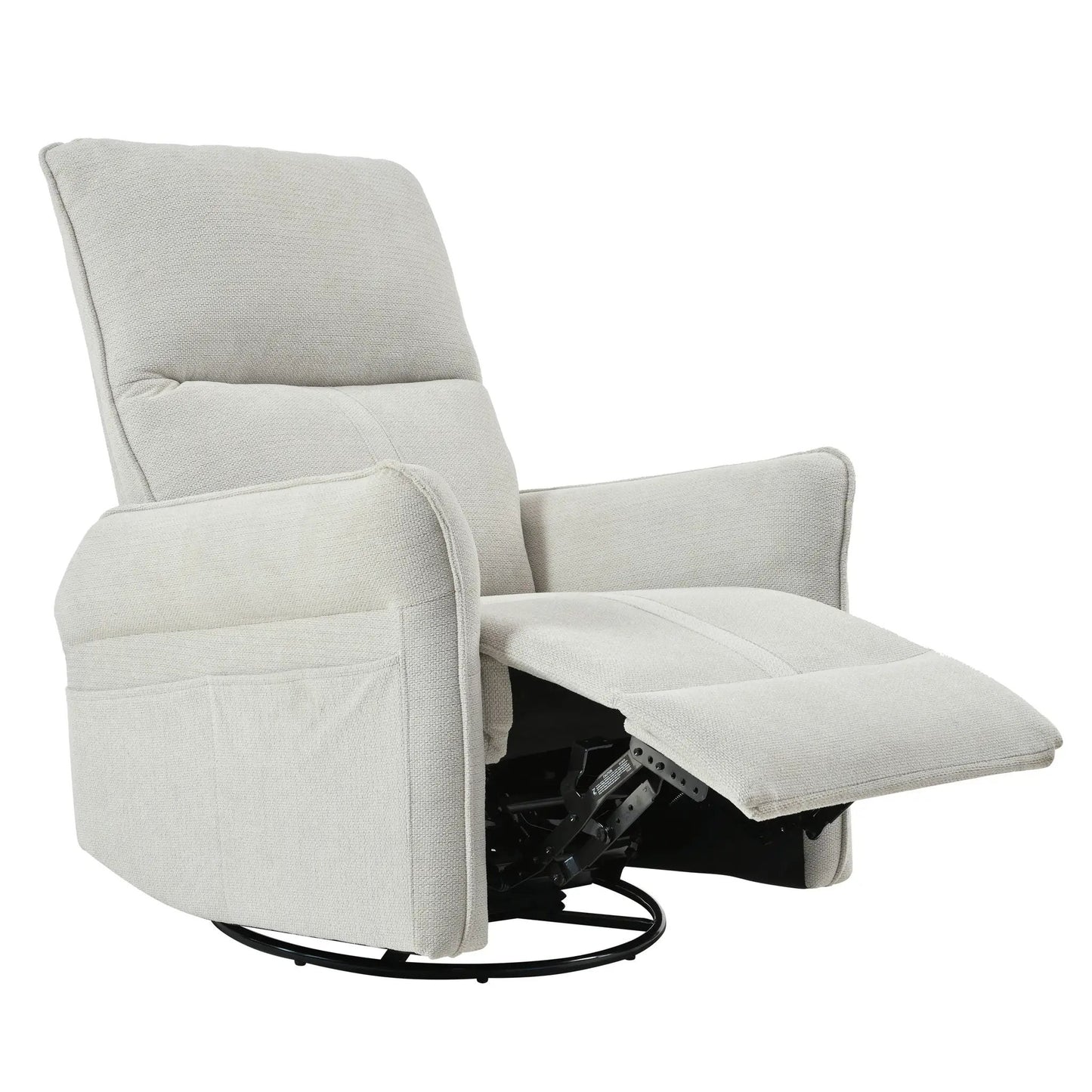 270 Degree Power Swivel Rocker Recliner With USB