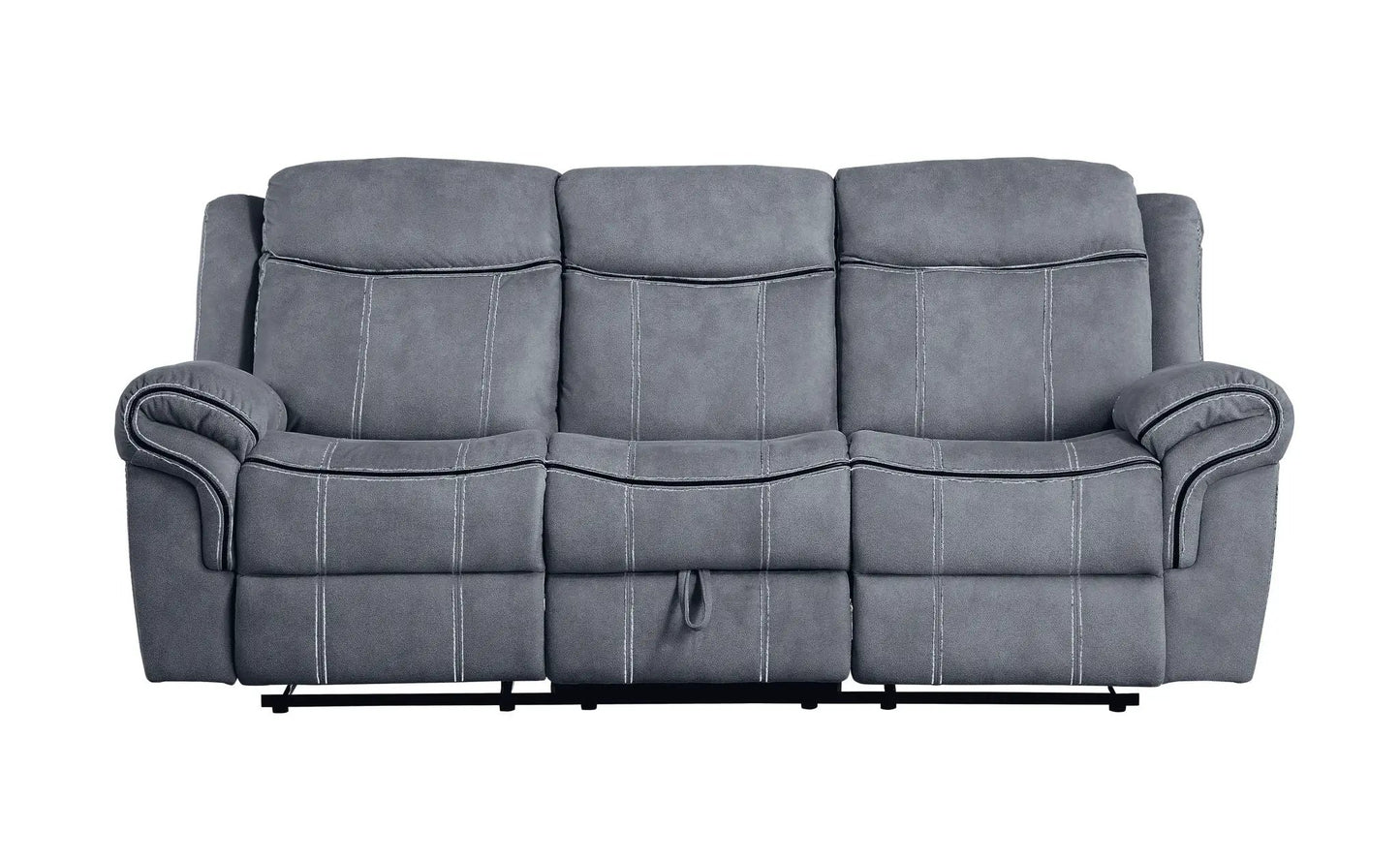 Zubaida Two Tone Three Piece Recliner Set