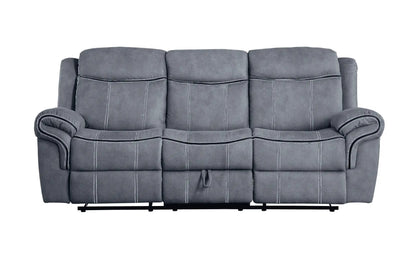Zubaida Two Tone Three Piece Recliner Set