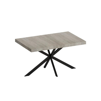 Retro Stretch Dining Table With Embossed Plate