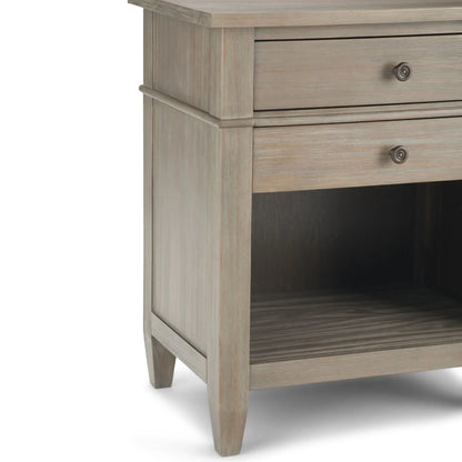 Carlton Bedside Table Handcrafted Solid Wood
