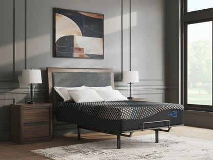 Millennium 2.0 Foam 14 Inch Mattress memory foam by Unique Piece Furniture in dark gray cover on Tampa Home & Garden Store