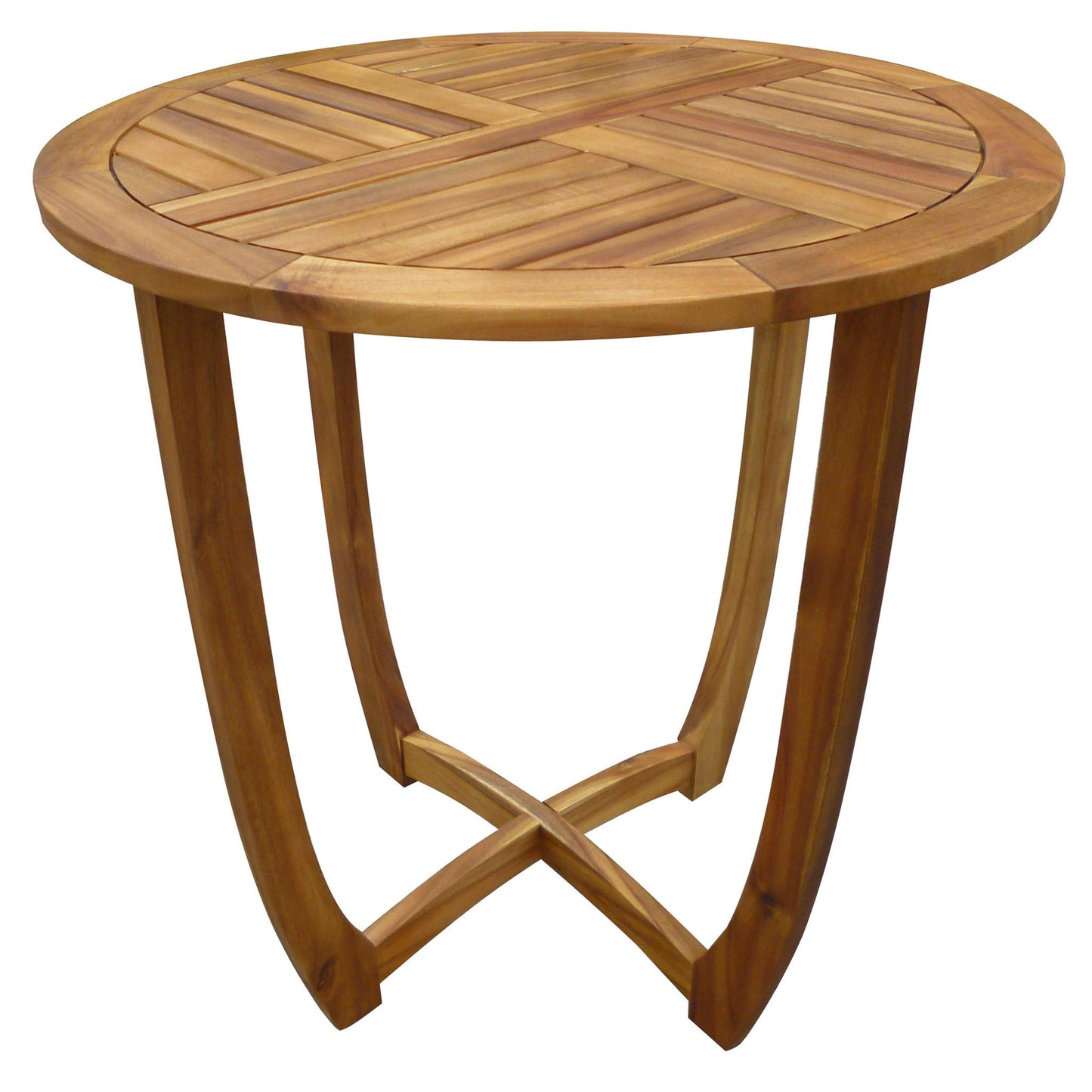 Acacia Wood Outdoor Dining Set with Coffee Table
