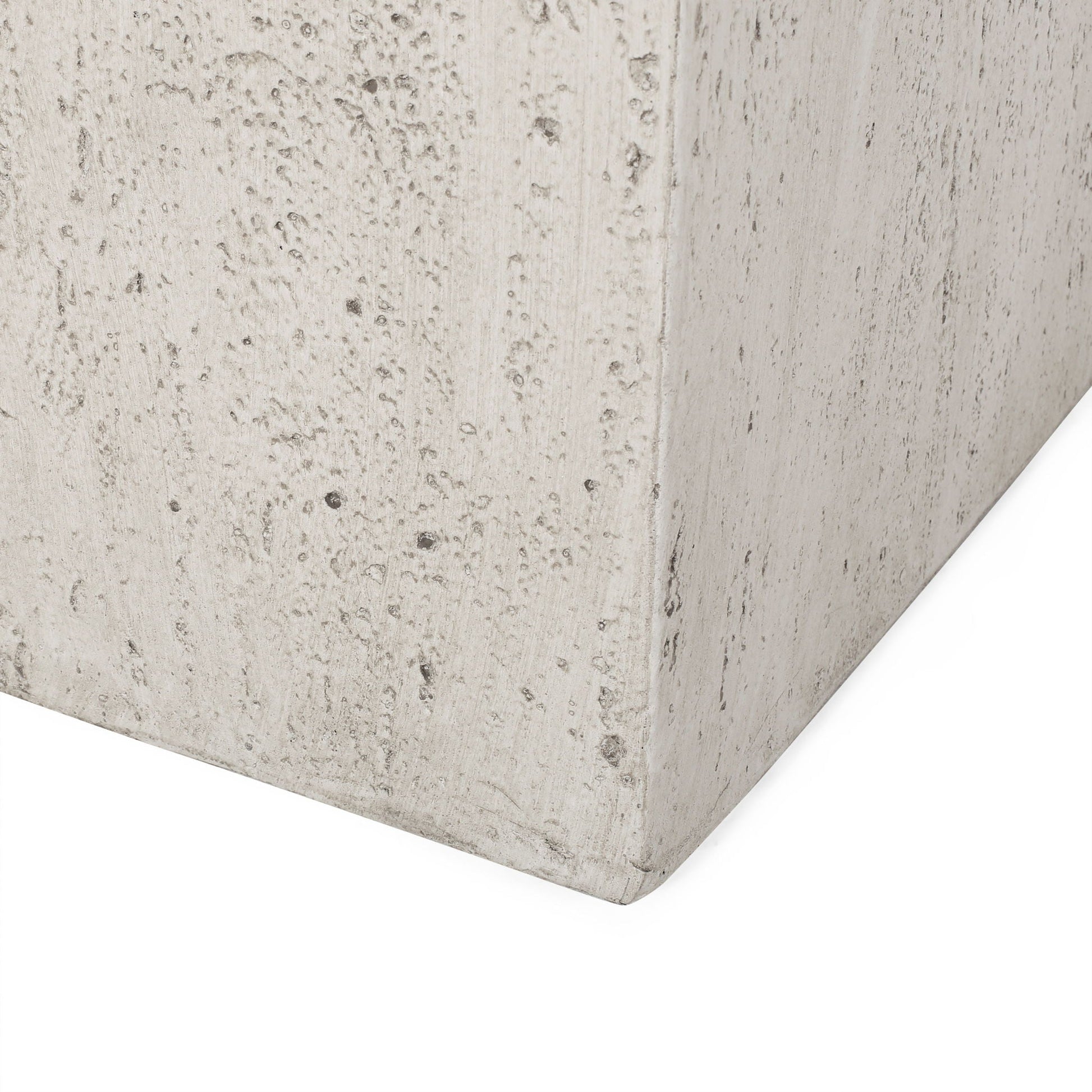 HouseOfZazla Modern Outdoor Planter on textured concrete backdrop with speckles on Tampa Home & Garden Store