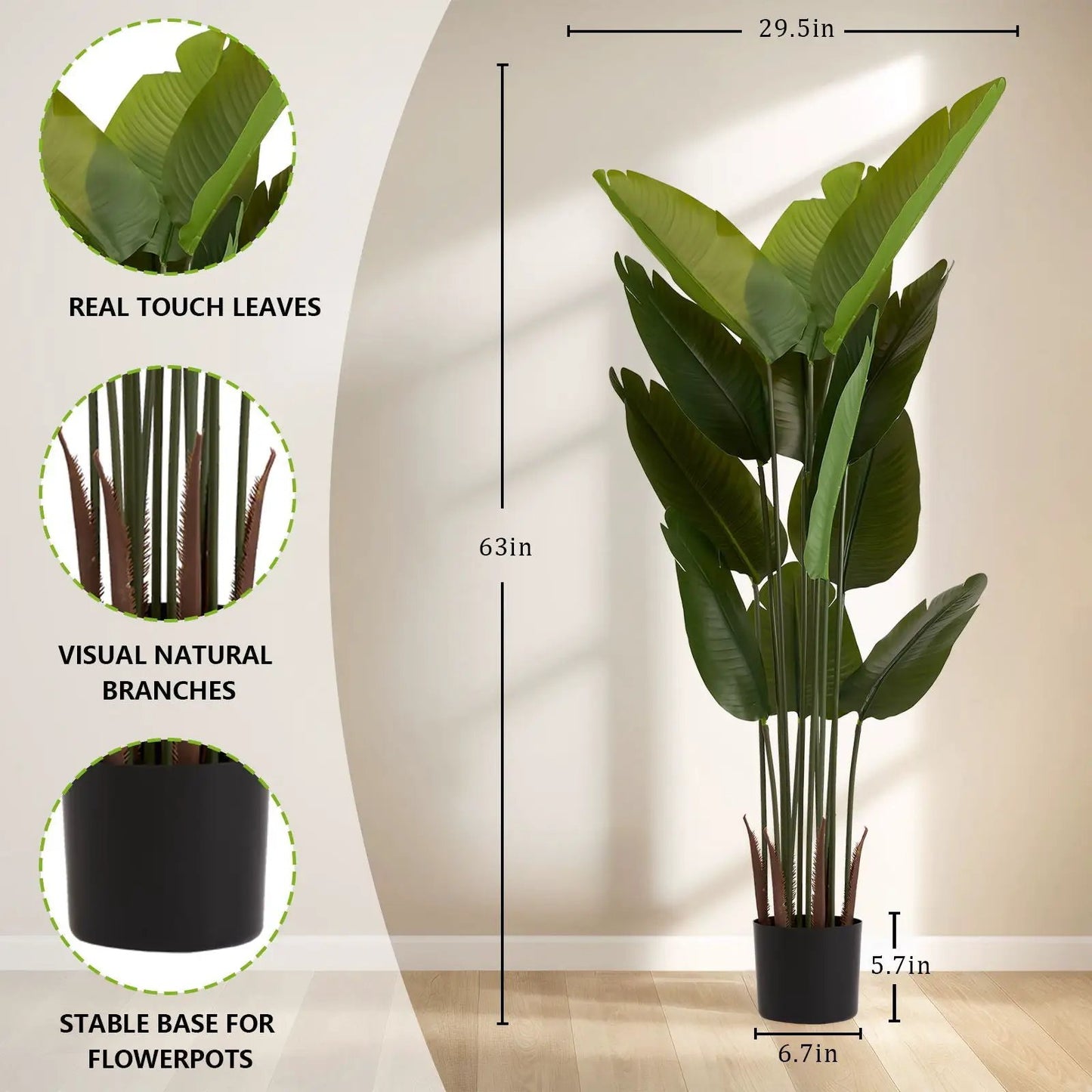 Artificial Plant for Indoor and Outdoor Decoration