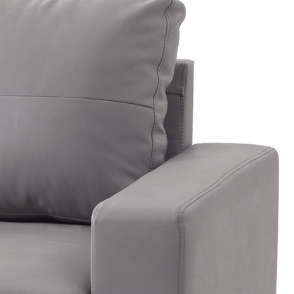 Modern Gray Sofa for Apartments and Dorms