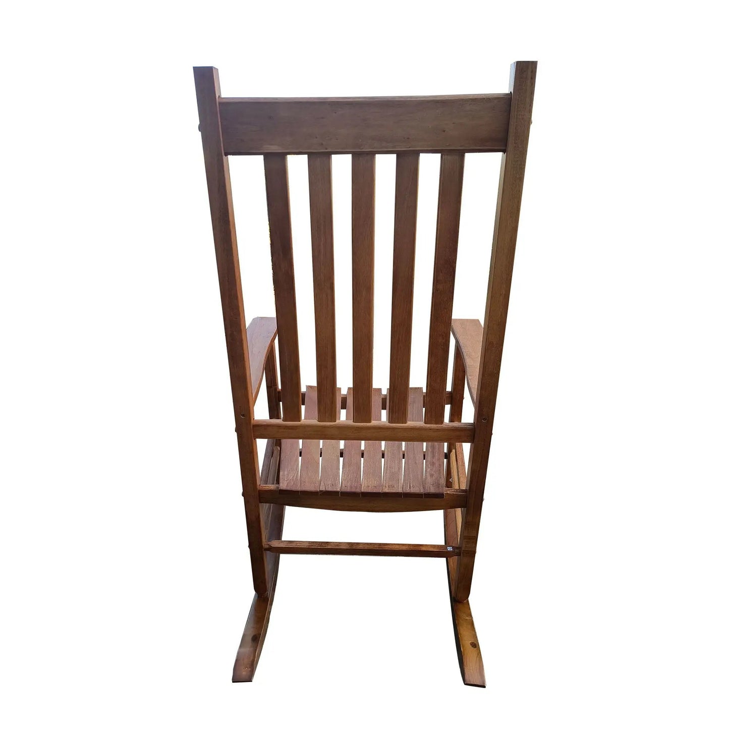 Balcony Porch Rocking Wood Chair for Adults