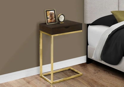 Accent Table C Shaped Contemporary and Modern