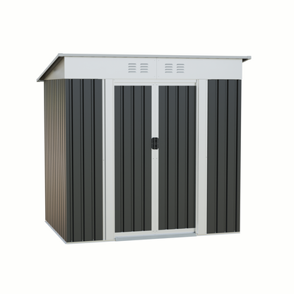 Steel Garden Shed for Patio and Outdoor Storage
