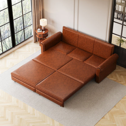 Chesterfield and convertible sleeper sofa