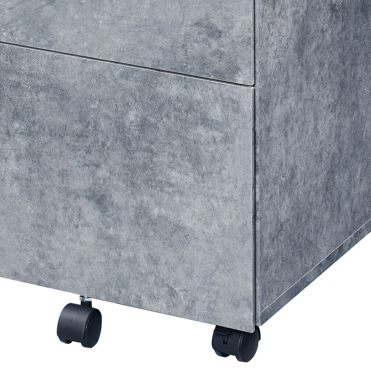 Jurgen File Cabinet Gray metal filing cabinet on caster wheels HouseOfZazla on Tampa Home & Garden Store