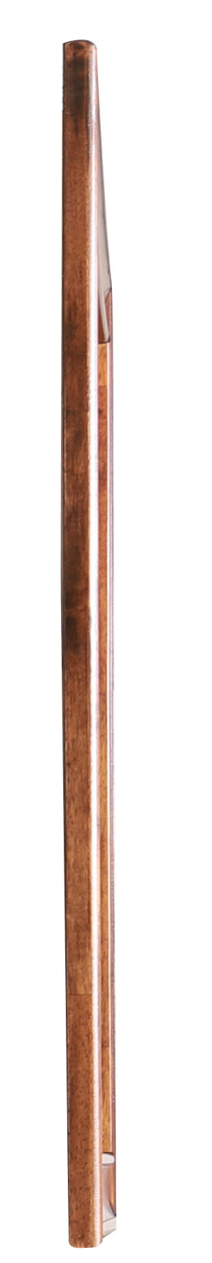 LaVita Mirror with Contemporary Frame by HouseOfZazla in dark brown copper-toned wood, vertical on Tampa Home & Garden Store