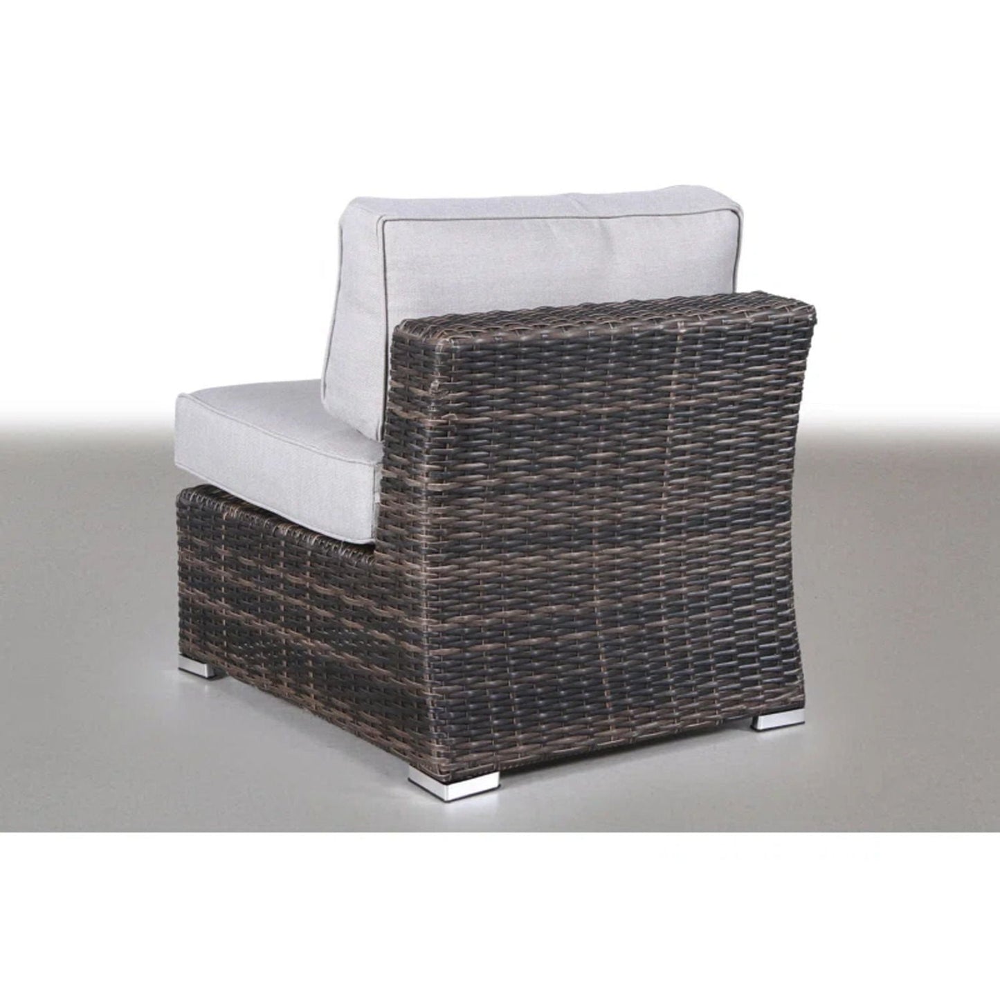 Durable Aluminum Wicker Sofa and Cushions