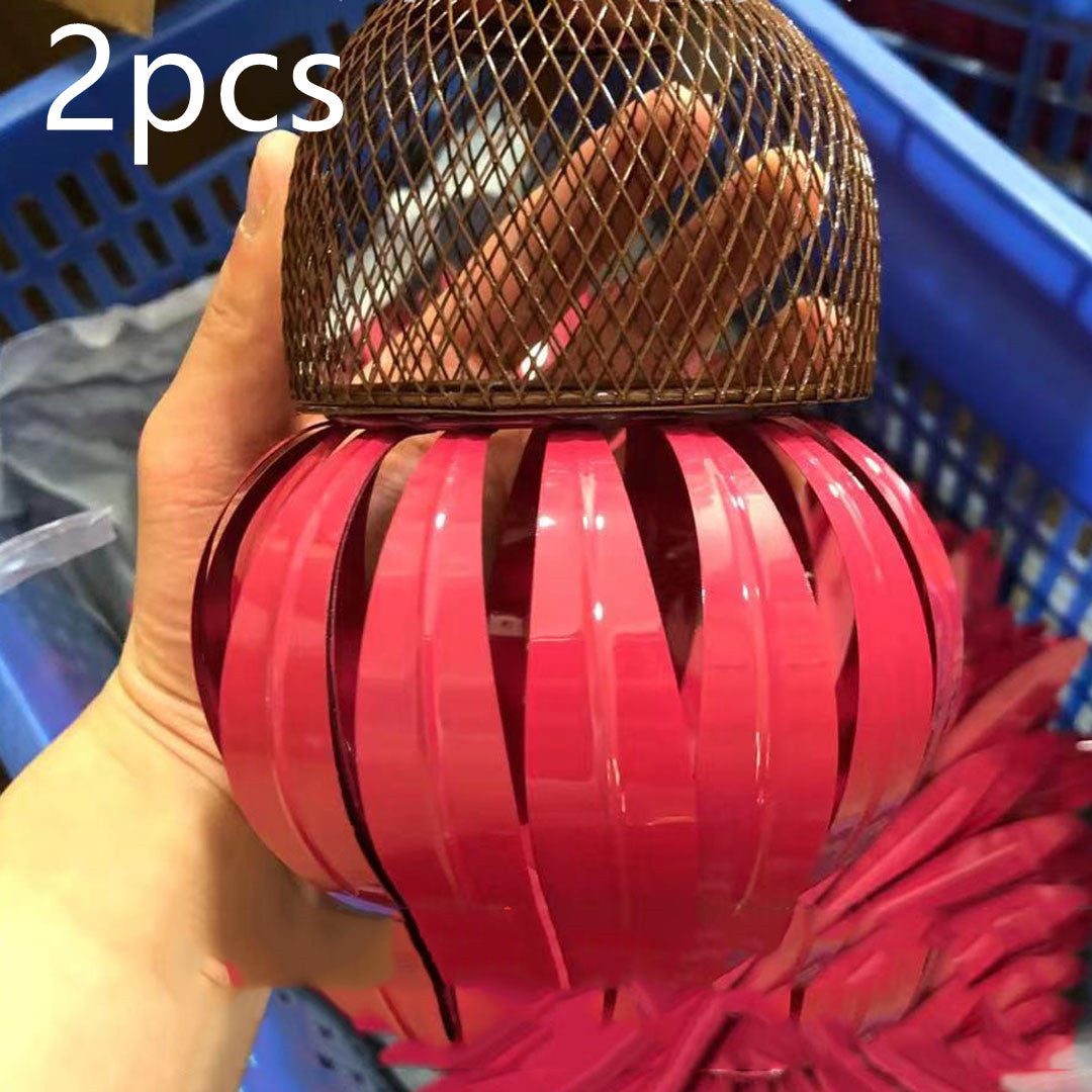 Garden Petal Shape Bird Feeder, pink petal base with brown mesh top, 2 pcs Sell My Stuff on Tampa Home & Garden Store