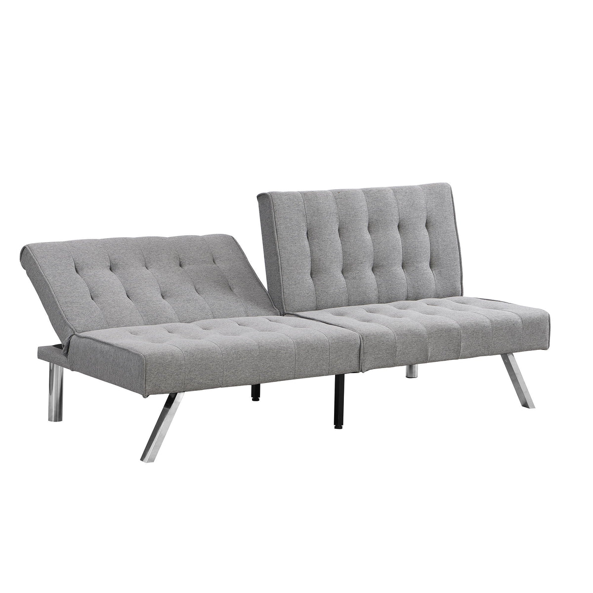 Modern Futon Sofa Bed and Convertible Guest Seat