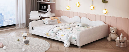 Modern Sherpa Daybed and Cloud Shaped Backrest