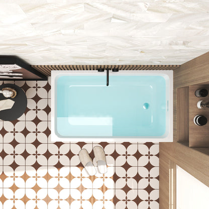 Modern glossy white freestanding acrylic bathtub by HouseOfZazla on Tampa Home & Garden Store