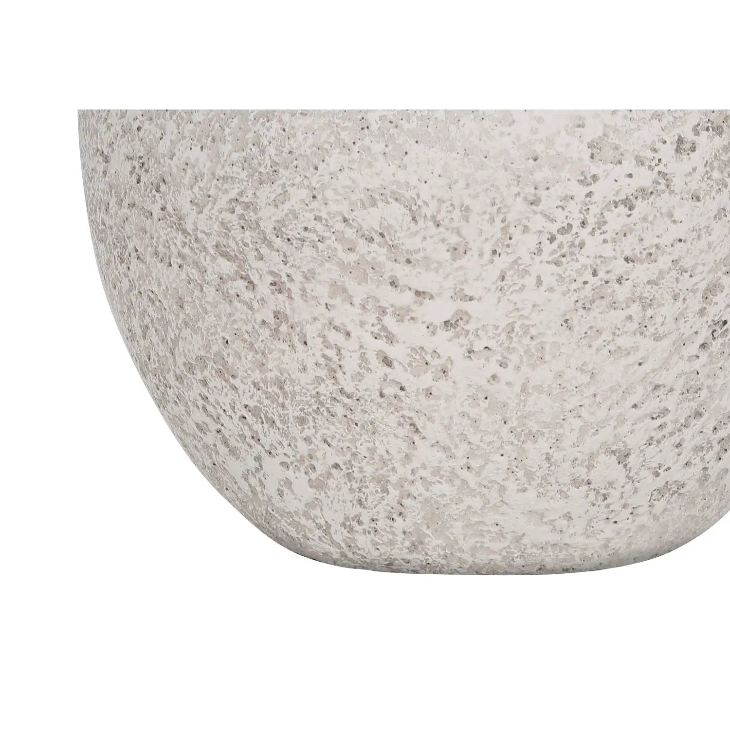 Table lamp concrete cream finish with speckled texture, modern by Unique Piece Furniture on Tampa Home & Garden Store