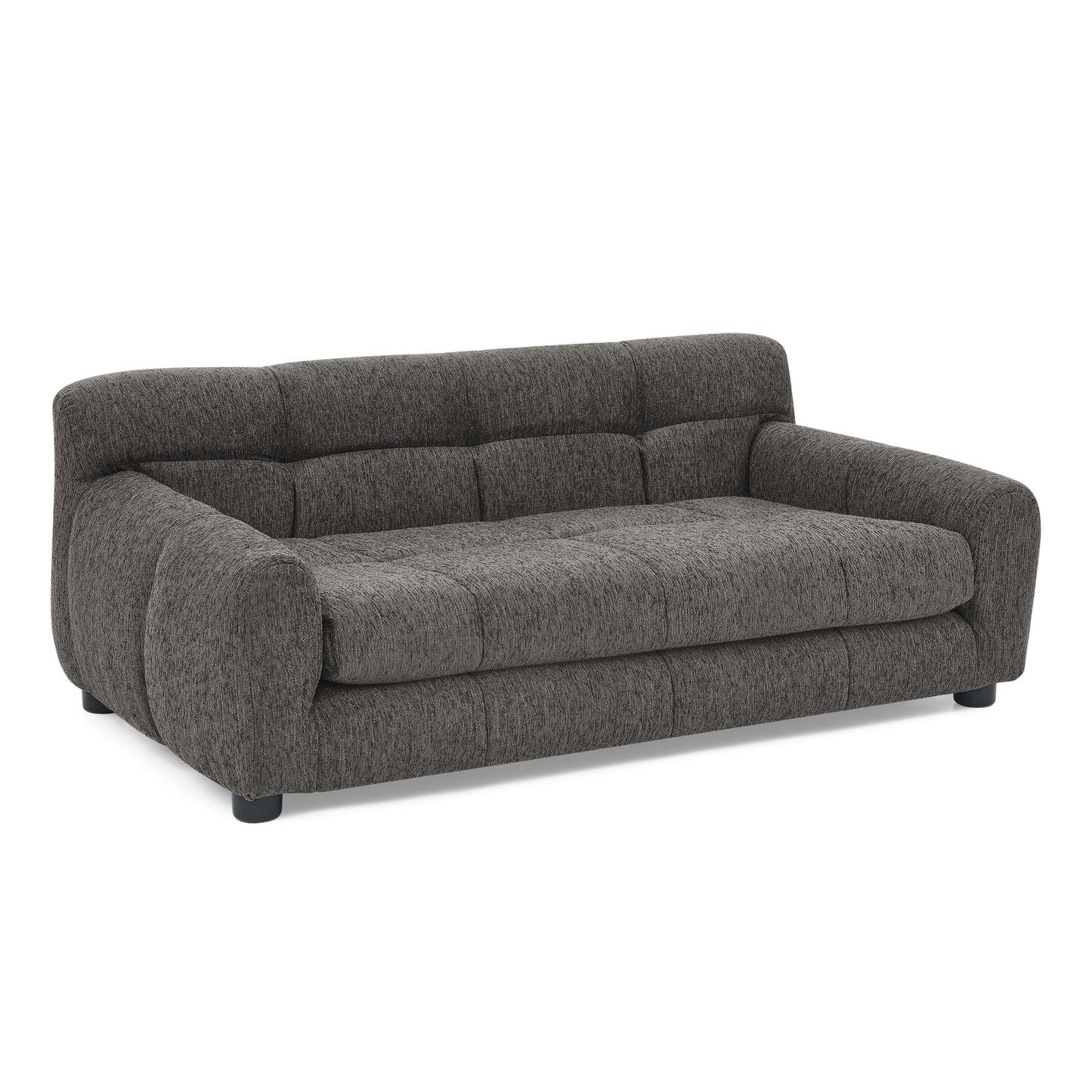 Modern Pet Sofa With Backrest And Armrests dog bed in dark gray fabric by HouseOfZazla on Tampa Home & Garden Store