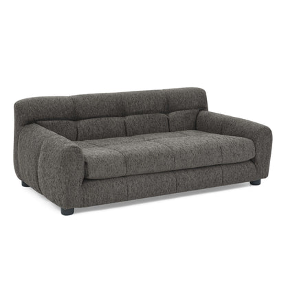 Modern Pet Sofa With Backrest And Armrests dog bed in dark gray fabric by HouseOfZazla on Tampa Home & Garden Store