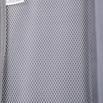 Luggage set interior lining in light gray hex mesh fabric on Tampa Home & Garden Store