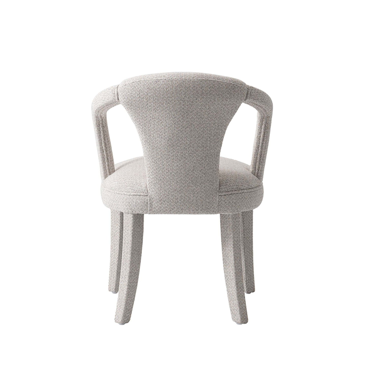 Palmer Mid Century Modern Tweed Armchair