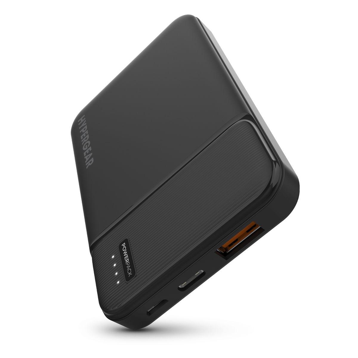 5000mAh PD20W PowerPack Mini black power bank with textured surface by Best Product Finds on Tampa Home & Garden Store