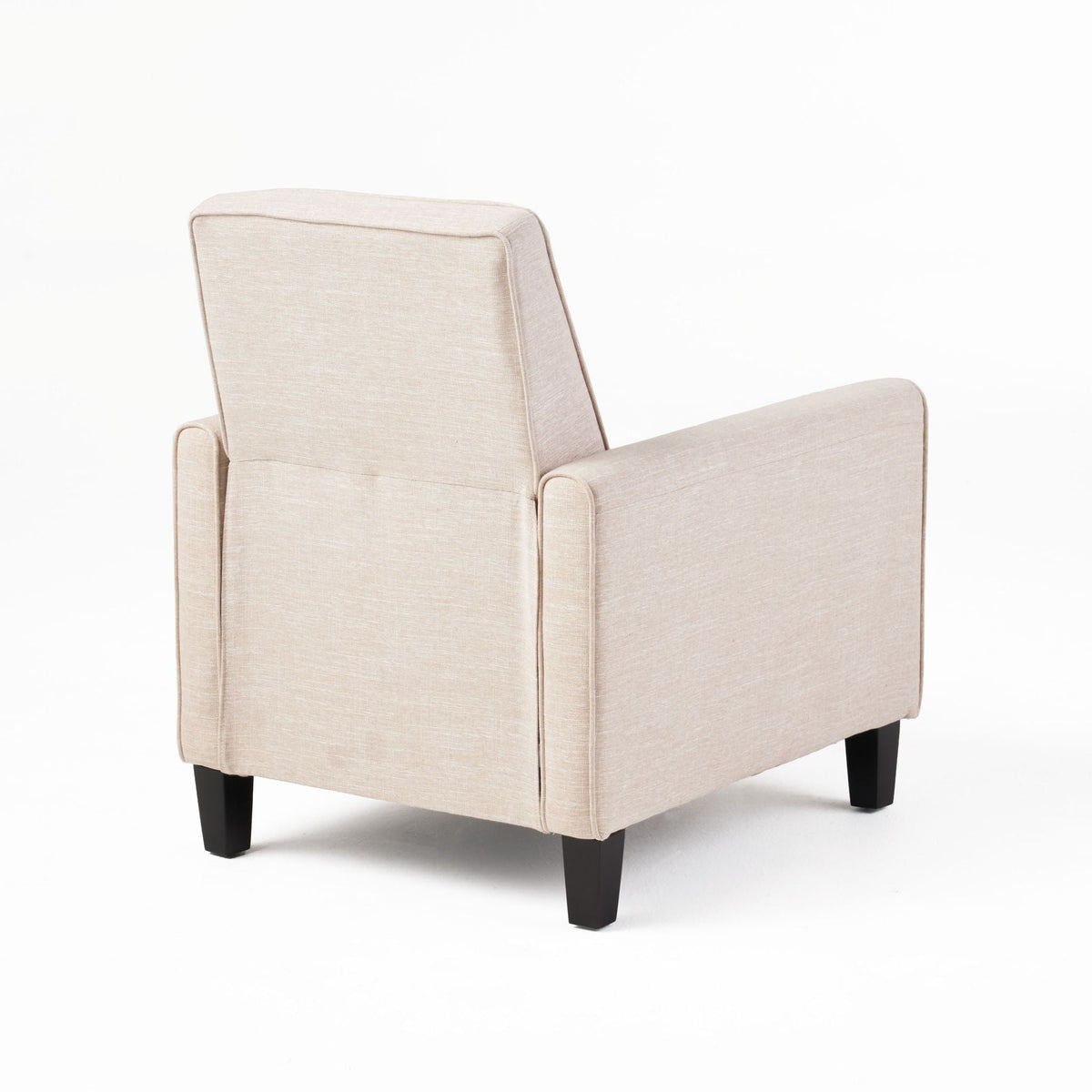 Upholstered Push Back Recliner Chair and Lounge