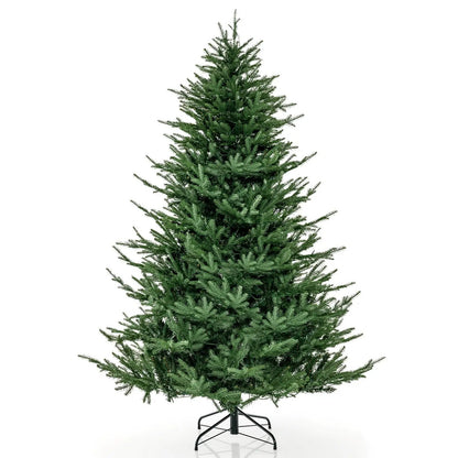 Artificial Christmas tree with metal stand, DirectDeals pre-lit with 280 warm white LEDs on Tampa Home & Garden Store