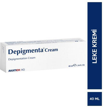 Depigmenta Cream depigmentation face cream box white with blue text 40 ml on Tampa Home & Garden Store
