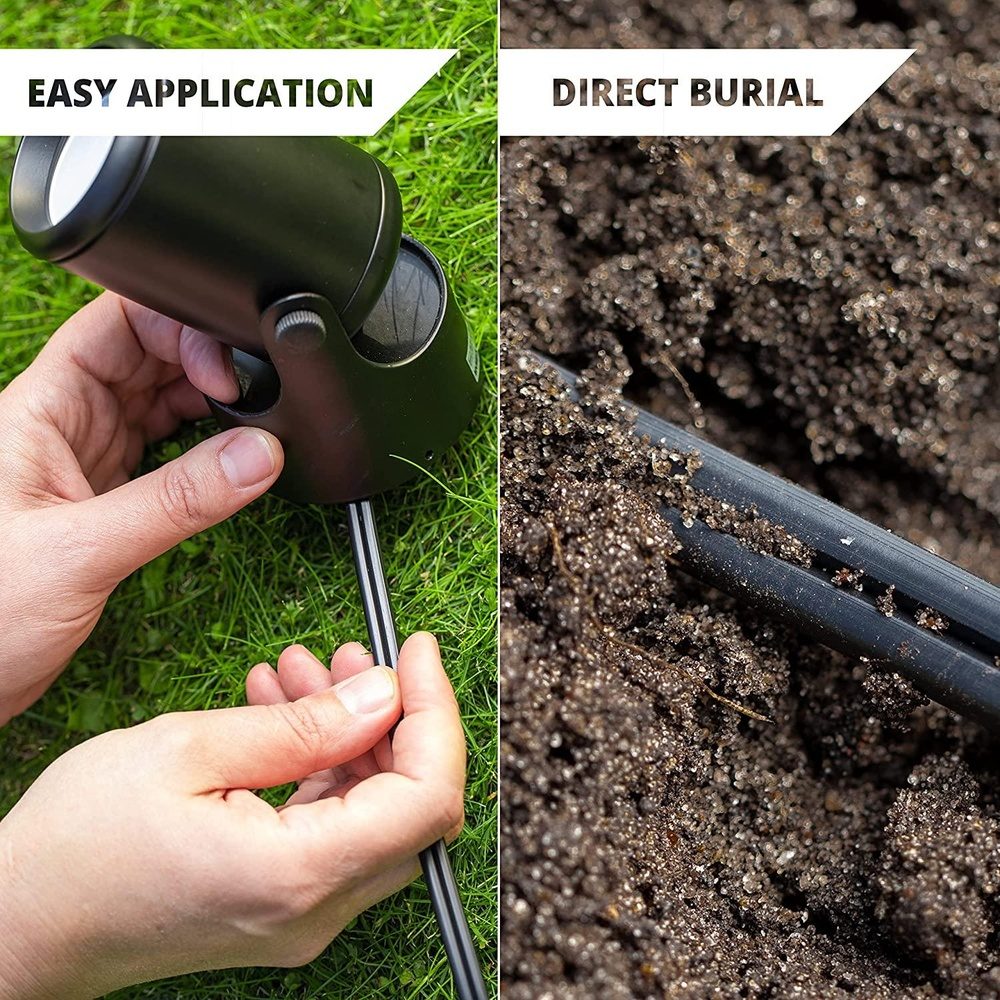 8/2 Low Voltage Landscape Lighting Direct Burial Copper Wire - Tampa soil911.com