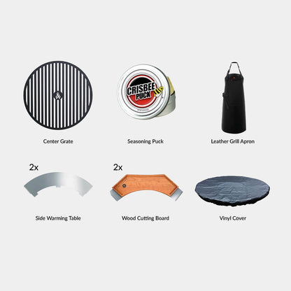 40" XXL Arteflame Grill Griddle Combo | Classic Storage Base