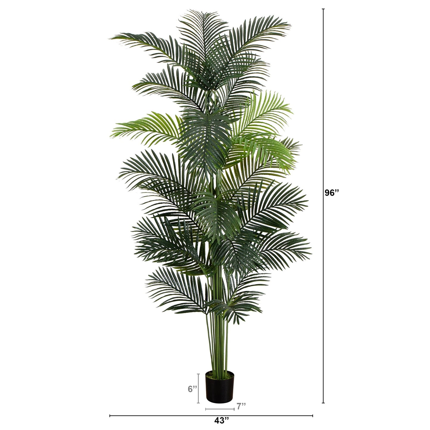8’ Artificial Paradise Palm Tree - Tampa Home & Garden Store